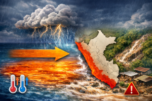 SENAMHI ADVIERTE QUE LLEGADA DE ONDAS KELVIN PODRÍA INTENSIFICAR LAS LLUVIAS